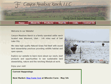 Tablet Screenshot of cmrbeef.com